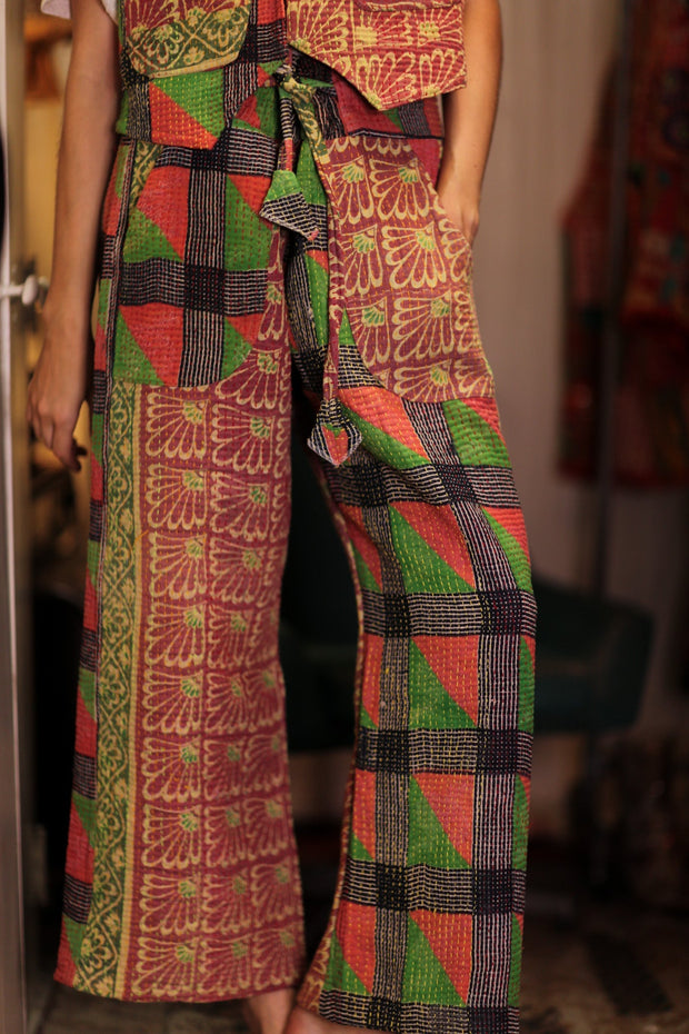 LENA KANTHA TROUSERS PRIMARY COLORS