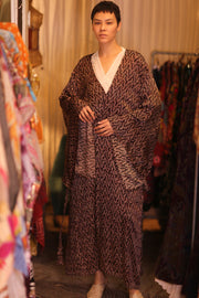 SILK WING KIMONO PINA MAZE