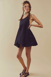 COTTON DRESS SUSA - sustainably made MOMO NEW YORK sustainable clothing, bestseller slow fashion