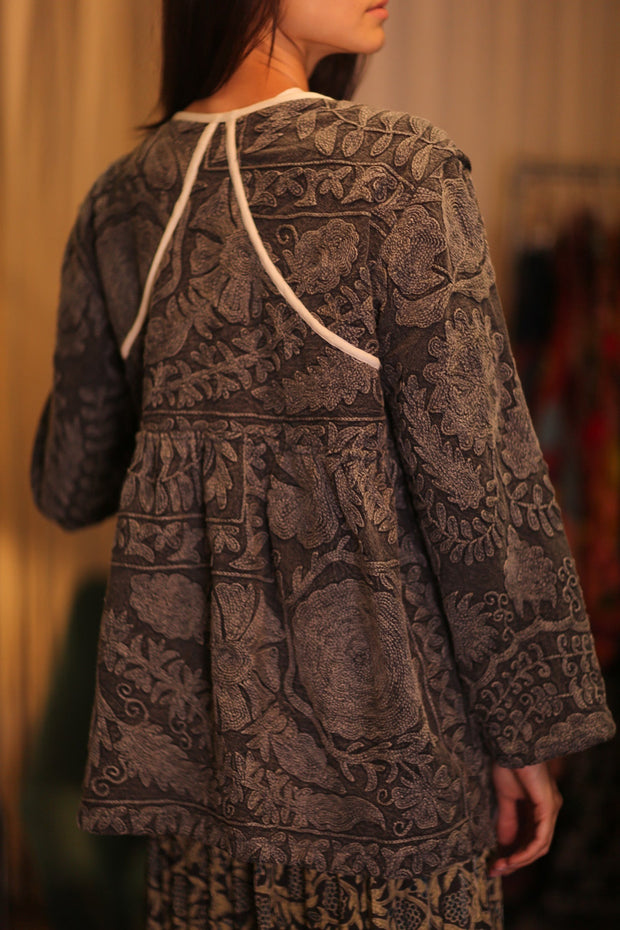 DOLLY SUZANI JACKET LENUSCHKA - sustainably made MOMO NEW YORK sustainable clothing, coatandjacket slow fashion