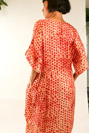 KAFTAN DRESS CURU - sustainably made MOMO NEW YORK sustainable clothing, kaftan slow fashion