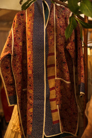 KANTHA COAT YURI - sustainably made MOMO NEW YORK sustainable clothing, slow fashion