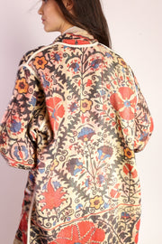 KANTHA JACKET COAT KIBI - sustainably made MOMO NEW YORK sustainable clothing, new slow fashion