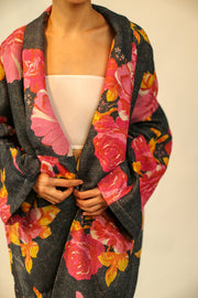 KANTHA JACKET COAT PISTA - sustainably made MOMO NEW YORK sustainable clothing, Coat slow fashion