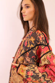 KANTHA JACKET WEVAL - sustainably made MOMO NEW YORK sustainable clothing, new slow fashion