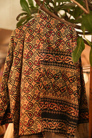 KANTHA KIMONO JACKET LISA - sustainably made MOMO NEW YORK sustainable clothing, slow fashion