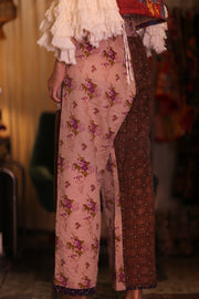 KANTHA TROUSERS LENA GUSTIN - sustainably made MOMO NEW YORK sustainable clothing, kantha slow fashion