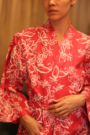 LINEN KIMONO JOLIE - sustainably made MOMO NEW YORK sustainable clothing, kimono slow fashion