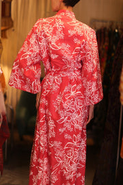 LINEN KIMONO JOLIE - sustainably made MOMO NEW YORK sustainable clothing, kimono slow fashion