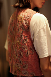 MARLENE KANTHA GILET VEST CHAMOMILE - sustainably made MOMO NEW YORK sustainable clothing, coatandjacket slow fashion