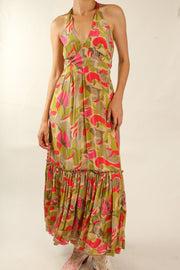 SILK DRESS ALEA - sustainably made MOMO NEW YORK sustainable clothing, dress slow fashion