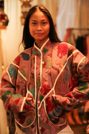 SUZANI JACKET BESI - sustainably made MOMO NEW YORK sustainable clothing, slow fashion