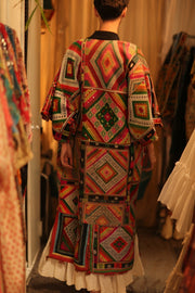 TRIBAL COAT DUSTER BILAL - sustainably made MOMO NEW YORK sustainable clothing, Coat slow fashion
