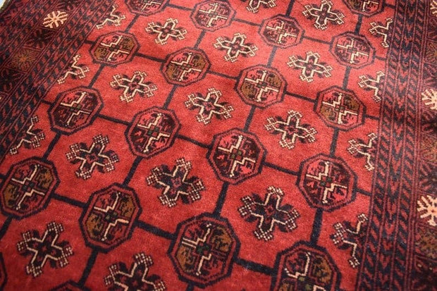 5.7 x 3.8 Ft, COLLECTOR'S PIECE Antique Tekka Turkmen Mori Gol Pattern Carpet, Vintage Afghan Rug, Turkmen Mori rug, Vintage Bukhara Rug - sustainably made MOMO NEW YORK sustainable clothing, slow fashion
