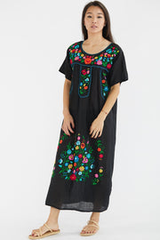 Bohemian Everlasting Summer Dress Noe - sustainably made MOMO NEW YORK sustainable clothing, Boho Chic slow fashion