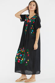 Bohemian Everlasting Summer Dress Noe - sustainably made MOMO NEW YORK sustainable clothing, Boho Chic slow fashion