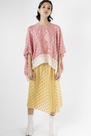 Chiffon Silk Top Hitomi - sustainably made MOMO NEW YORK sustainable clothing, Boho Chic slow fashion