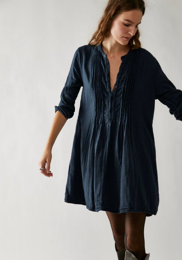 COTTON DRESS MARJORIE - sustainably made MOMO NEW YORK sustainable clothing, dress slow fashion