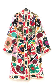 EMBROIDERED COAT EWITA - sustainably made MOMO NEW YORK sustainable clothing, Coat slow fashion