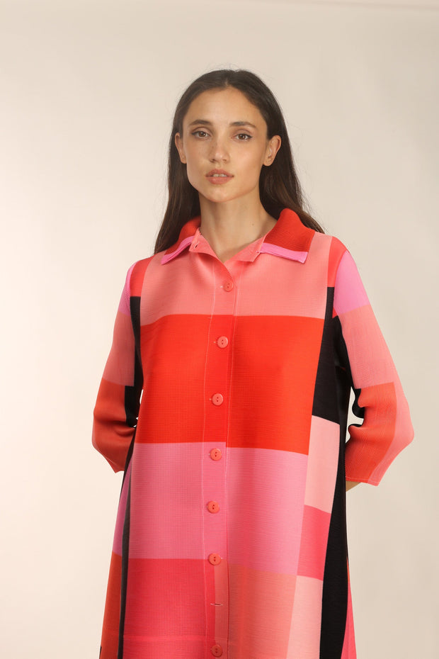 KAFTAN DRESS ALYSA - sustainably made MOMO NEW YORK sustainable clothing, slow fashion