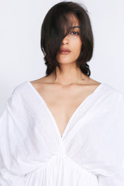 KAFTAN DRESS SUSANNA - sustainably made MOMO NEW YORK sustainable clothing, kaftan slow fashion