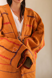 KANTHA QUILT KIMONO ODISU - sustainably made MOMO NEW YORK sustainable clothing, slow fashion