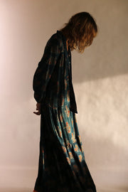 LONG SLEEVE DRESS LAURINE - sustainably made MOMO NEW YORK sustainable clothing, fall22 slow fashion