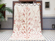 moroccan rug from Azilal, berber handmade area rug - sustainably made MOMO NEW YORK sustainable clothing, rug slow fashion