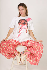 SILK WIDE LEG PANTS AMIRA - sustainably made MOMO NEW YORK sustainable clothing, pants slow fashion