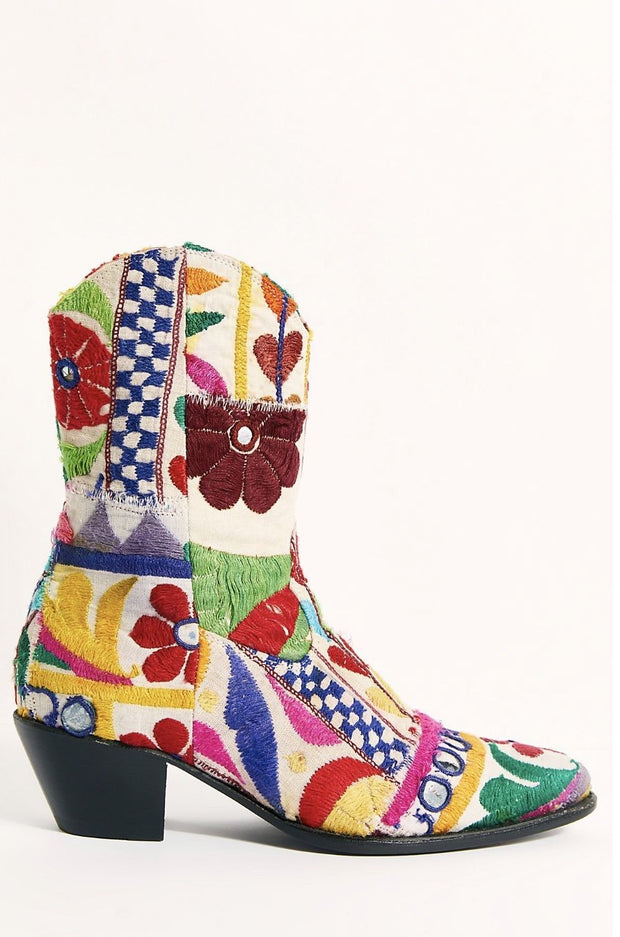 SUNNY DAYS ANKLE BOOTS X FREE PEOPLE - sustainably made MOMO NEW YORK sustainable clothing, boots slow fashion