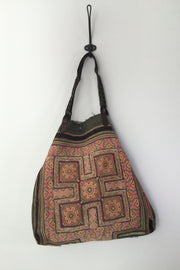 TRIBAL TOTE BAG BILLIE JEAN - sustainably made MOMO NEW YORK sustainable clothing, samplesale1022 slow fashion