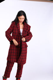 WOOL JACKET COAT JACKIE - sustainably made MOMO NEW YORK sustainable clothing, wholesale1122 slow fashion